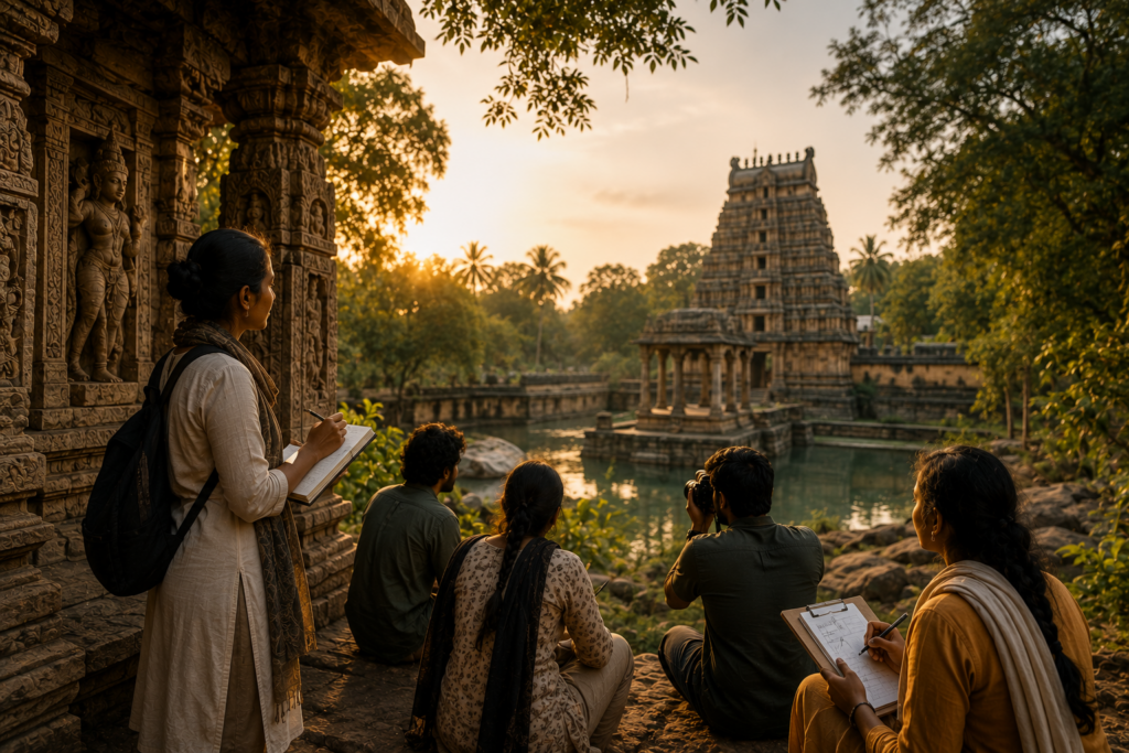 temple architecture research ancient Indian history traditional knowledge