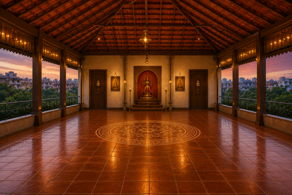 An elegant peaceful, vibrant, yoga , dance and ancient gym